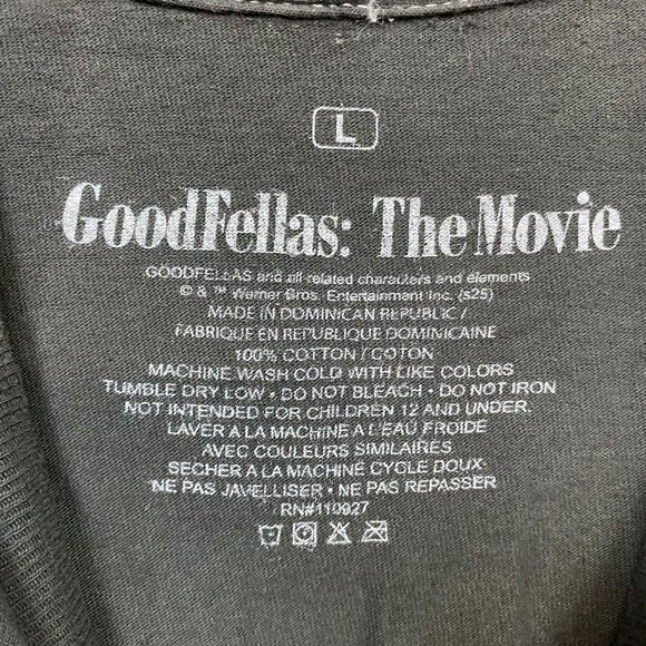 Goodfellas The Movie Decades of Life in the Mafia T-Shirt L - Picture 4 of 4